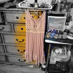 Urban outfitters  beautiful flowy dress. Never worn originally $90